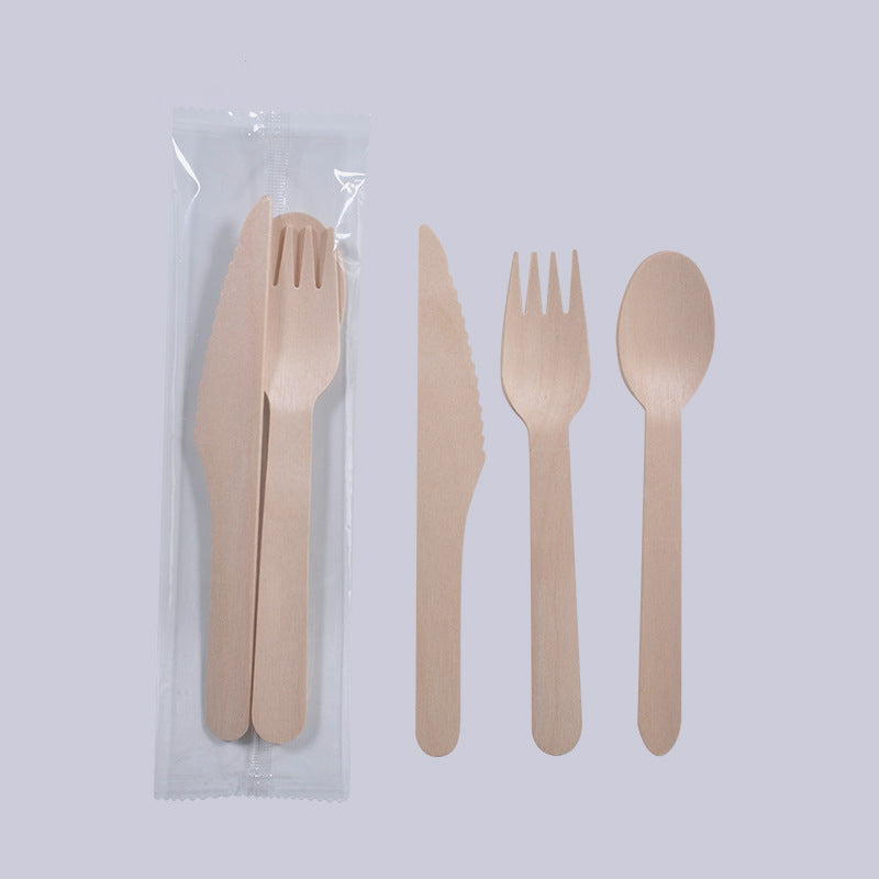 Wooden Cutlery Set