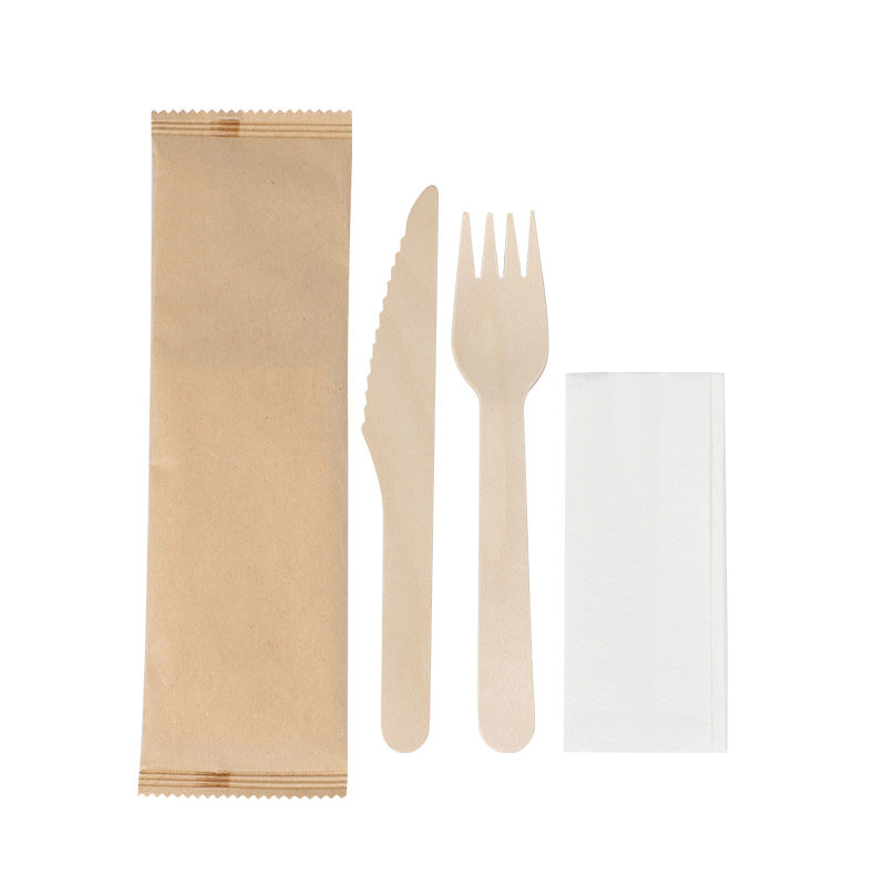 Wooden Cutlery Set