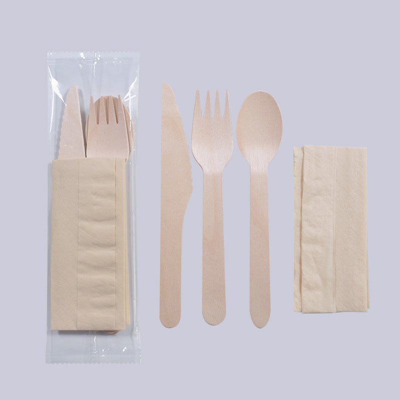 Wooden Cutlery Set